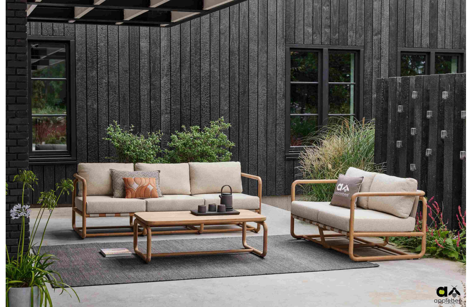 Carpet 200*300 72000382 / dark gray APPLE BEE CODY