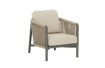 Fotel (z poduszkami) APPLE BEE BORA BORA 72000226 / TAUPE / GREY