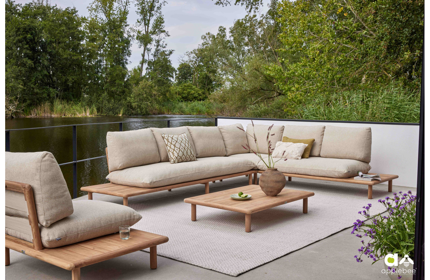 Dywan 400*250 72000384 / beżowy APPLE BEE CROSS