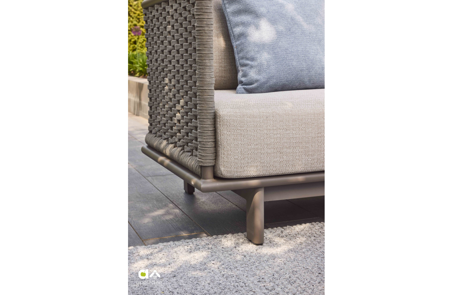 Dywan 400*250 72000385 / szary APPLE BEE CROSS