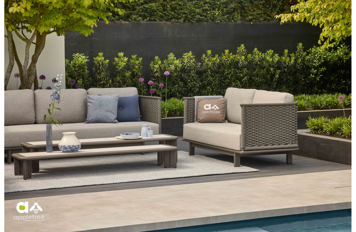 Dywan 200*300 72000387 / szary APPLE BEE CROSS