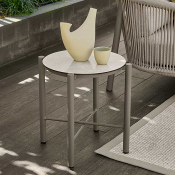 Кавовий столик д.40 APPLE BEE BORA BORA 72000548 / TAUPE / GREY