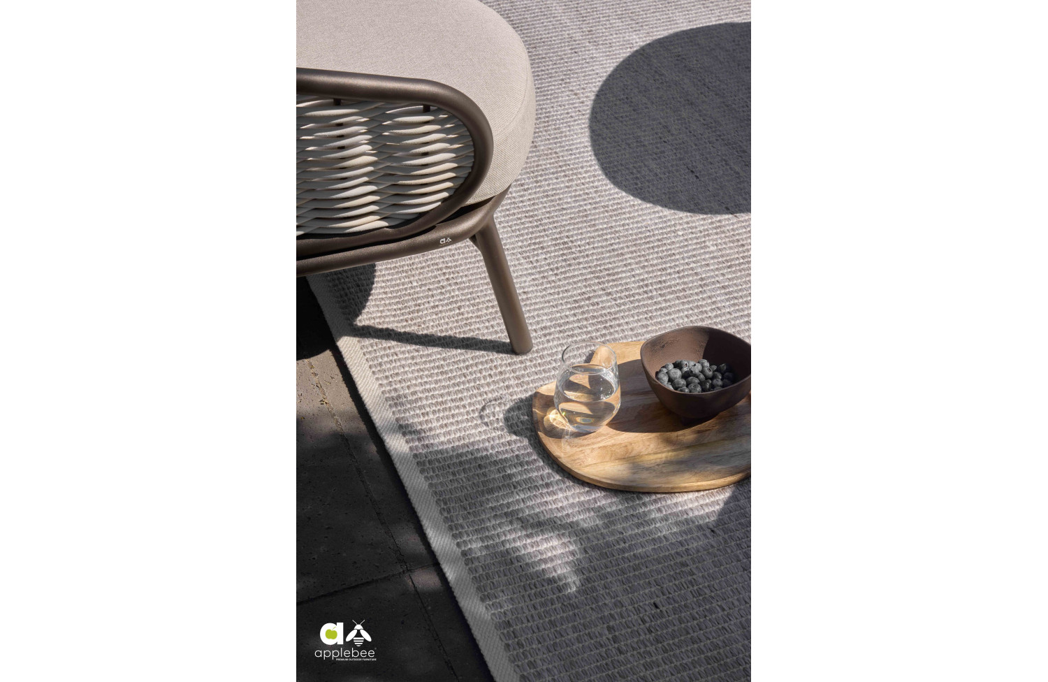 Килим 200*300 72000383 / сірий APPLE BEE CODY