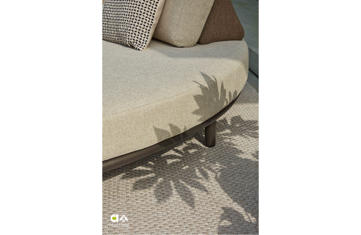 Килим 400*250 72000384 / бежевий APPLE BEE CROSS