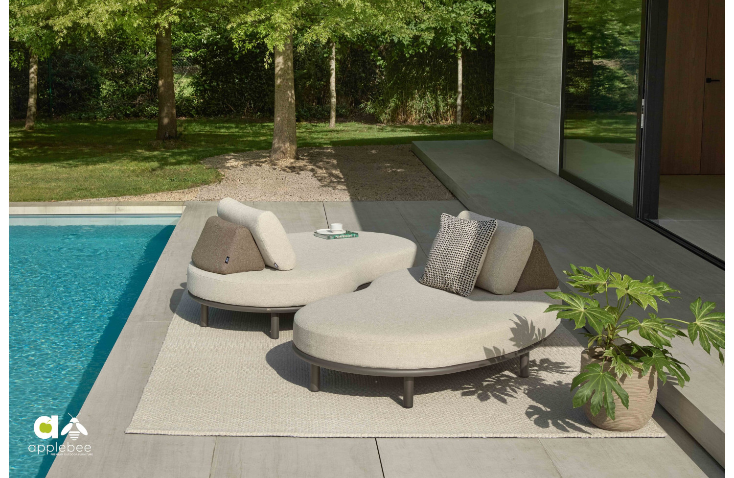 Килим 200*300 72000386 / бежевий APPLE BEE CROSS