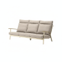 Lounge set (with cushions) LAGOM DANDY Lm 11T (1 pc) Lm 12T (2 pcs) / TAUPE