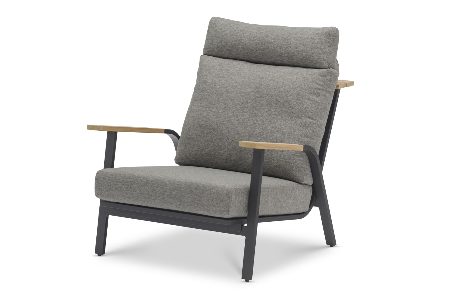 Lounge set (with cushions) LAGOM DANDY Lm 11G (1 pc) Lm 12G (2 pcs) / ANTHRACITE