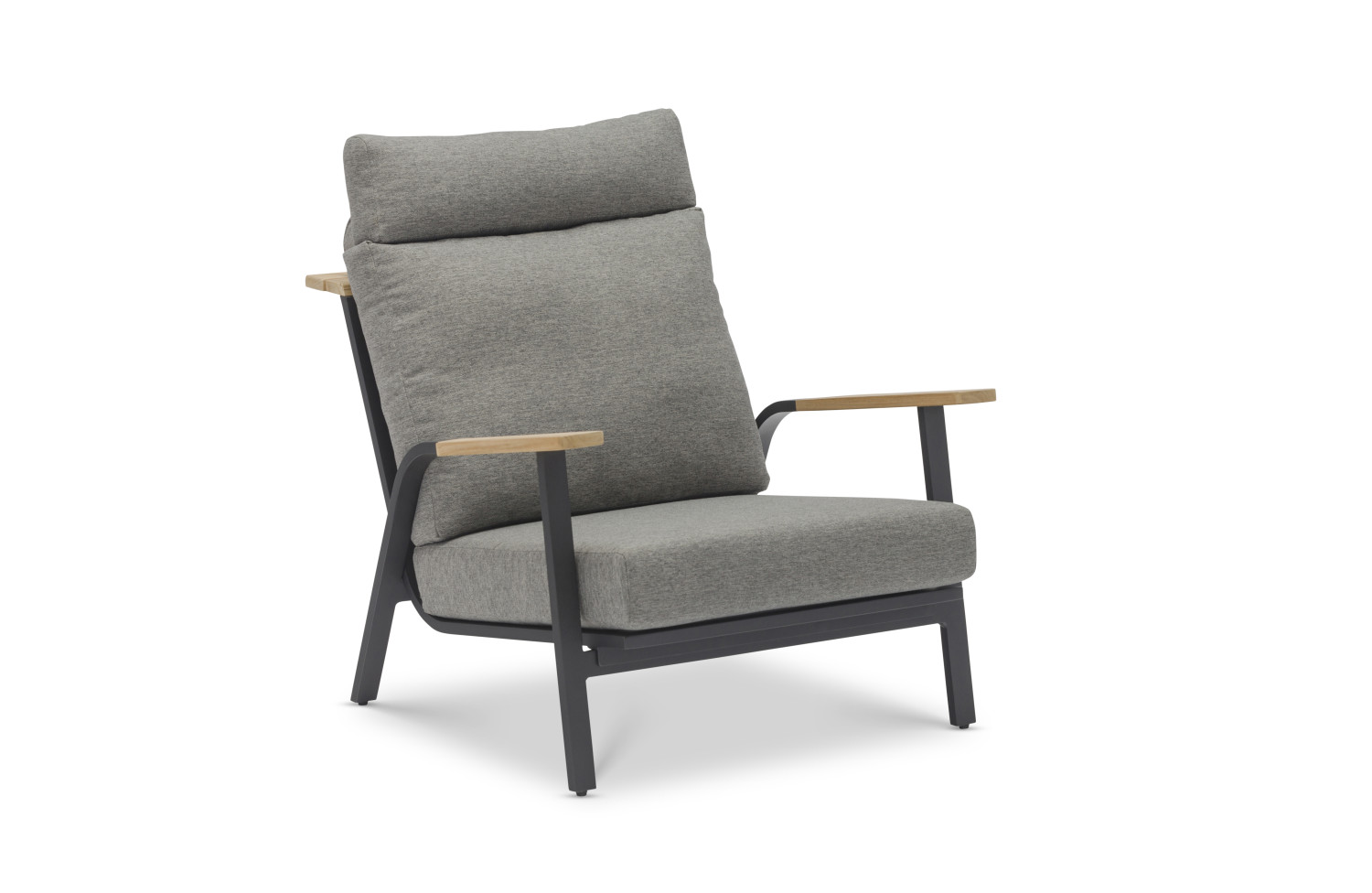 Lounge set (with cushions) LAGOM DANDY Lm 11G (1 pc) Lm 12G (2 pcs) / ANTHRACITE