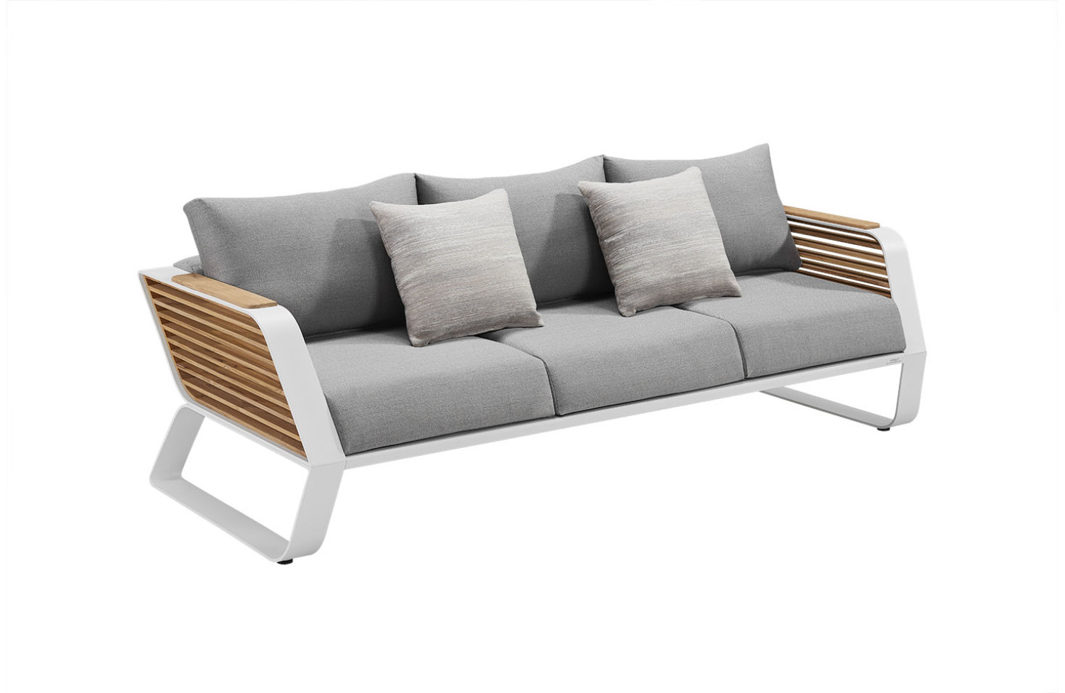 Zestaw wypoczynkowy dla 5 osób (z poduszkami) HIGOLD WING 204930 / WHITE