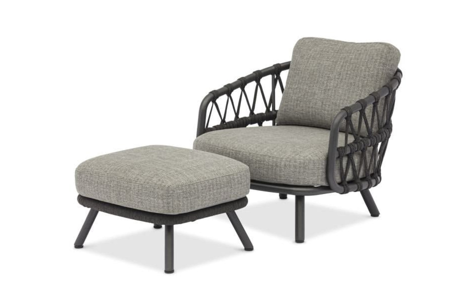 Комплект для відпочинку (з подушками) LAGOM HARBOUR Lm 23G Lm 24G (2 шт) Lm 25G (2 шт) / ANTHRACITE