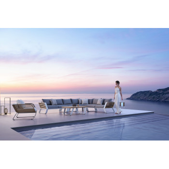 Кутовий комлпект для відпочинку (з подушками) HIGOLD WING 204970 / WHITE