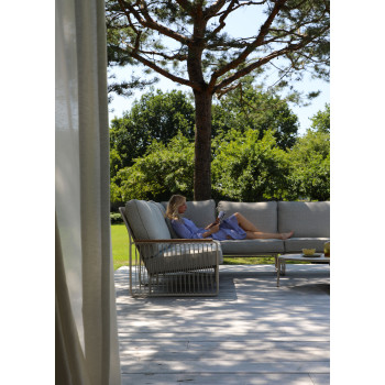 Lounge set (with cushions) LAGOM RIVA Lm 48G (1 pc) Lm 46G (2 pcs) / ANTHRACITE