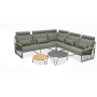 Coner set (with cushions) LAGOM RIVA Lm 51G Lm 52G Lm 53G Lm 54G / ANTHRACITE