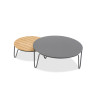 Coner set (with cushions) LAGOM RIVA Lm 51G Lm 52G Lm 53G Lm 54G / ANTHRACITE