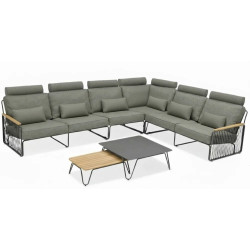 Coner set (with cushions) LAGOM RIVA Lm 51G Lm 52G Lm 53G Lm 54G / ANTHRACITE
