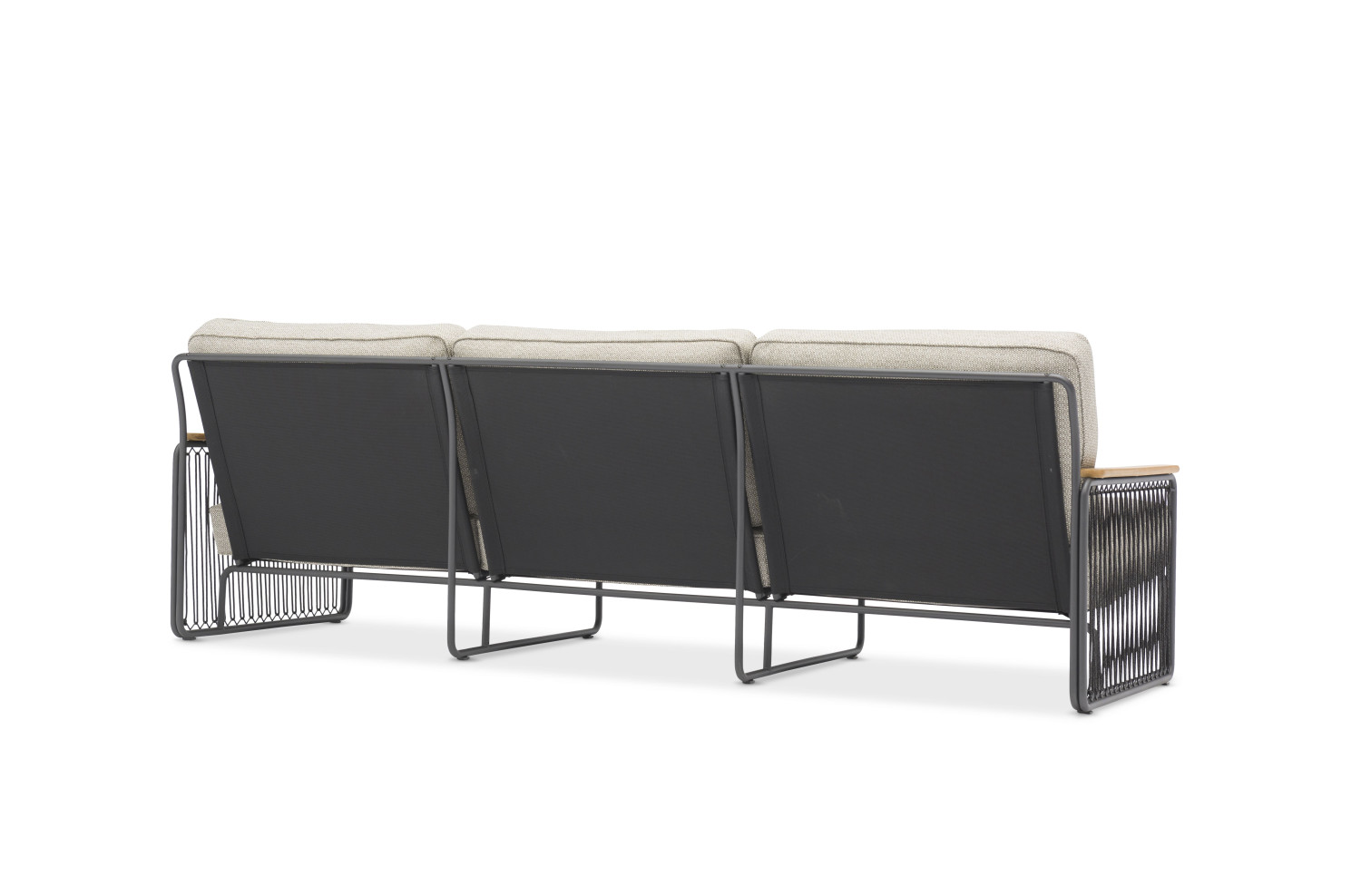 Zestaw wypoczynkowy dla 5 osób (z poduszkami) LAGOM RIVA Lm 48G (1 szt.) Lm 46G (2 szt.) / ANTHRACITE