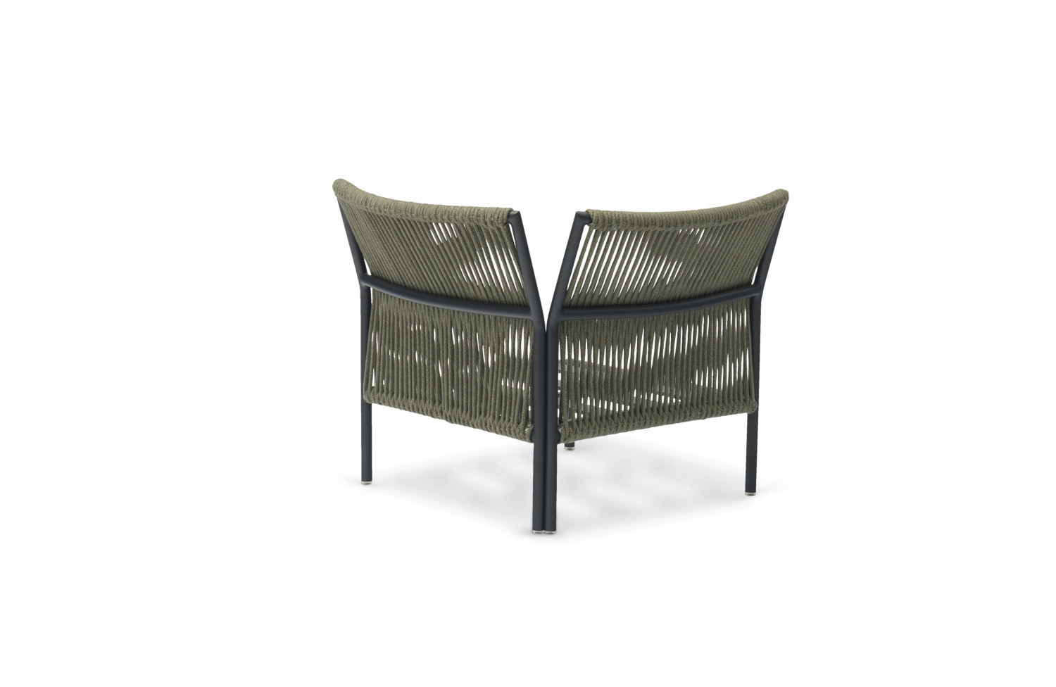 Zestaw narożny dla 5 osób (z poduszkami) LAGOM JUNE Lm 41G Lm 42G Lm 43G Lm 44G / ANTHRACITE