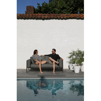 Zestaw wypoczynkowy dla 5 osób (z poduszkami) LAGOM REEF Lm 57G (2 szt.) Lm 59G (1 szt.) / ANTHRACITE