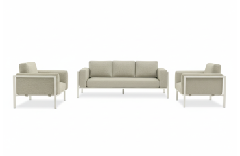 Lounge set (with cushions) LAGOM REEF Lm 57T (2 pcs) Lm 59T (1 pc) / TAUPE