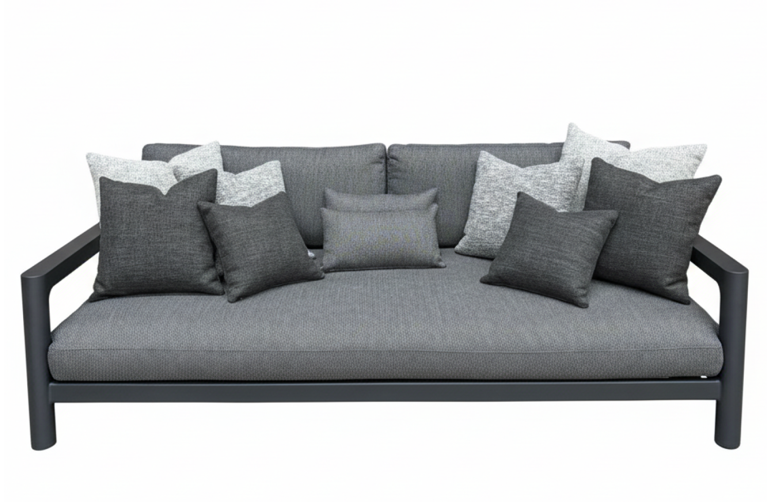 Lounge set (with cushions) LAGOM TOLO Lm 66G (2 pcs) Lm 67G (1 pc) / ANTHRACITE