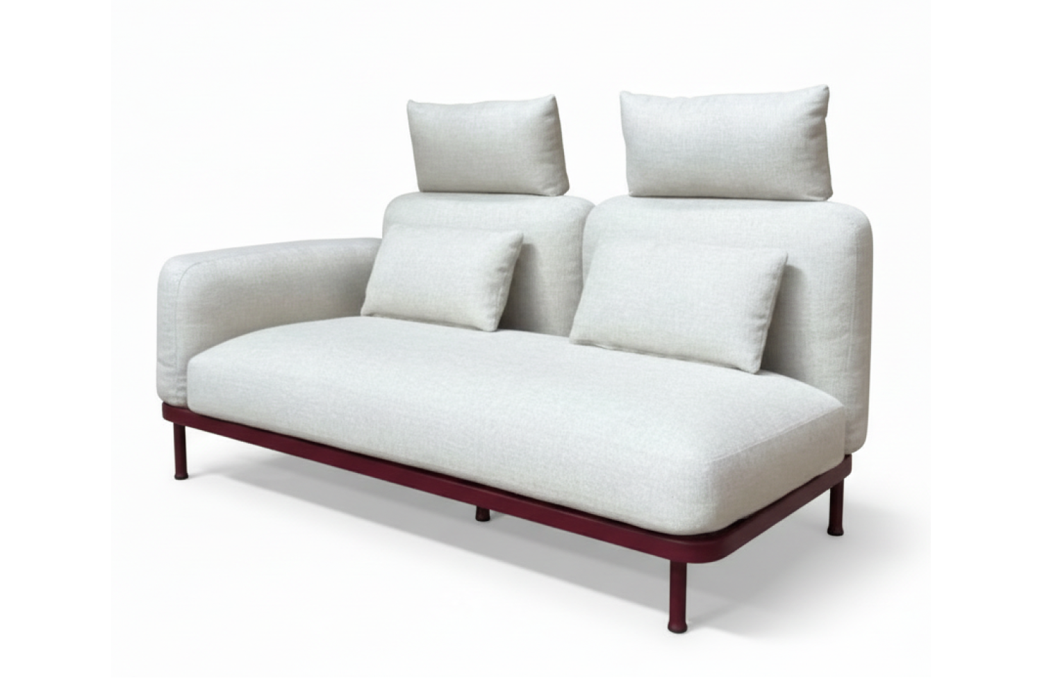 Coner set (with cushison) LAGOM CORAL Lm 70R Lm 71R Lm 72R Lm 73R / BURGUNDY