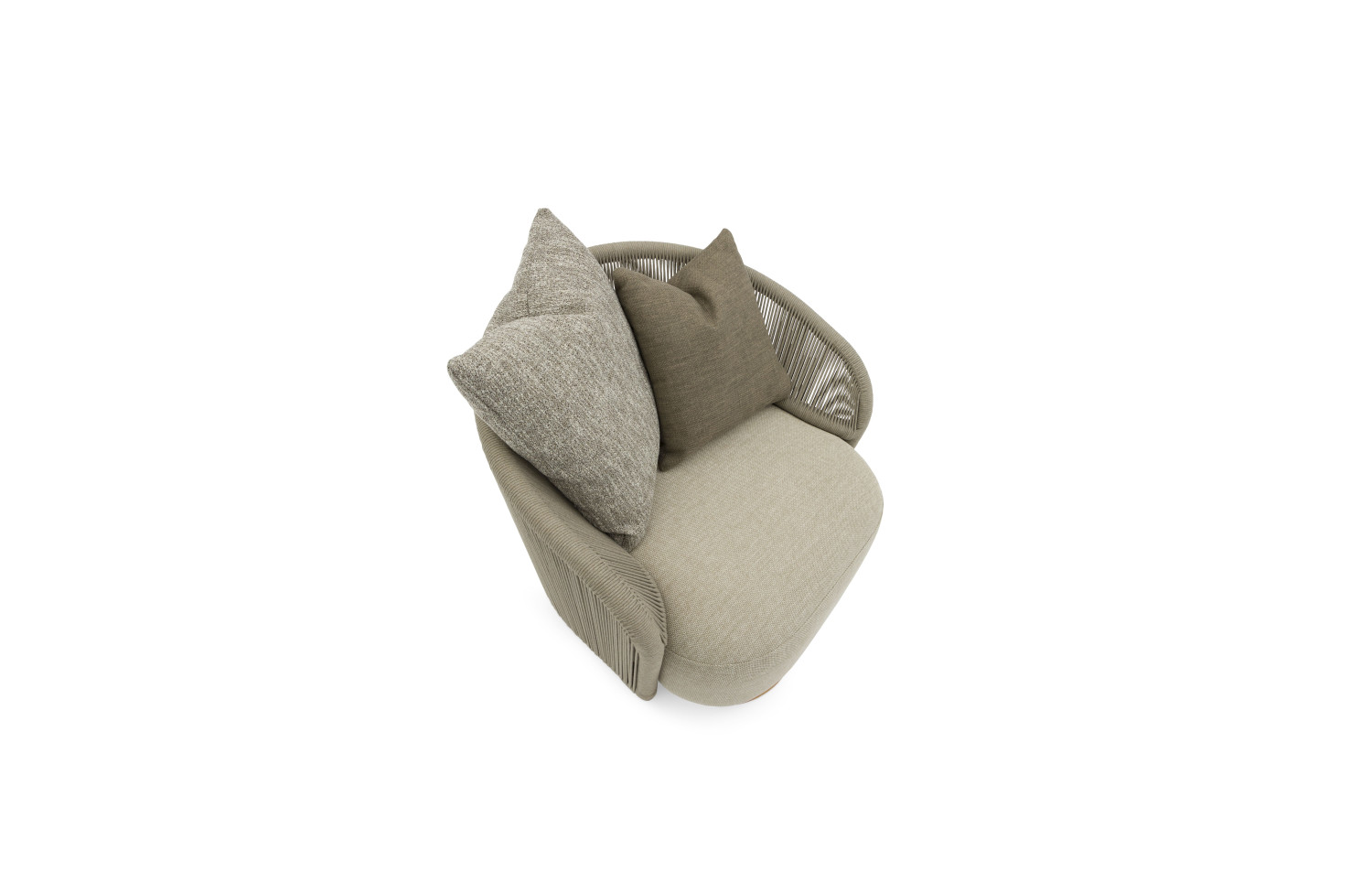 Zestaw narożny dla 5 osób (z poduszkami) LAGOM WAVE Lm 82T Lm 83T Lm 84T Lm 85T Lm 86T / TAUPE