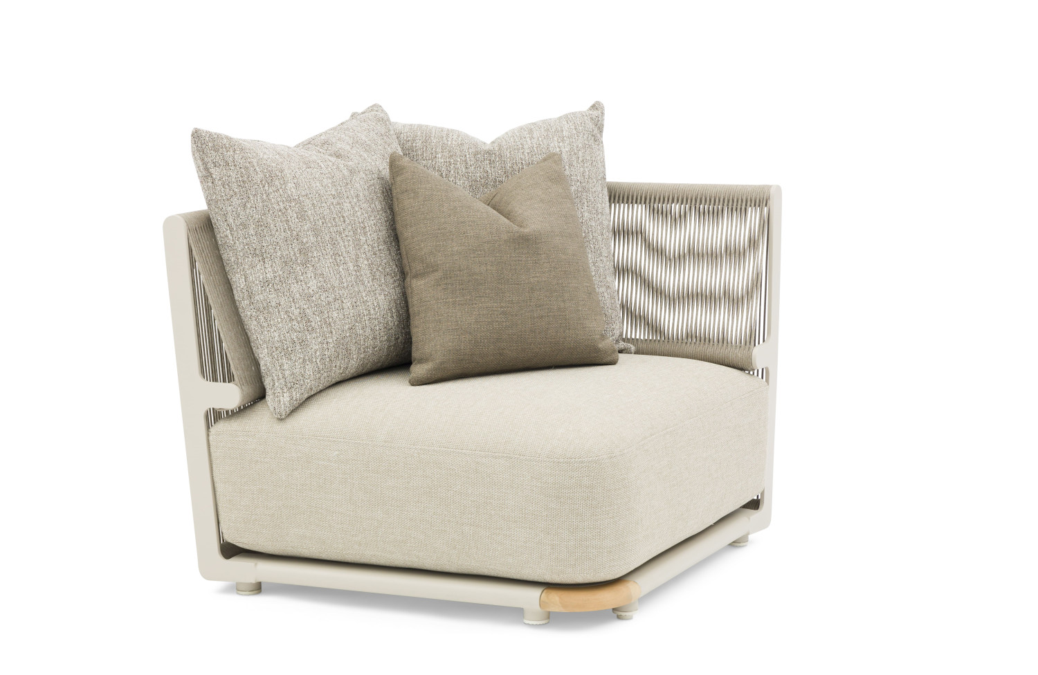 Zestaw narożny dla 5 osób (z poduszkami) LAGOM WAVE Lm 82T Lm 83T Lm 84T Lm 85T Lm 86T / TAUPE