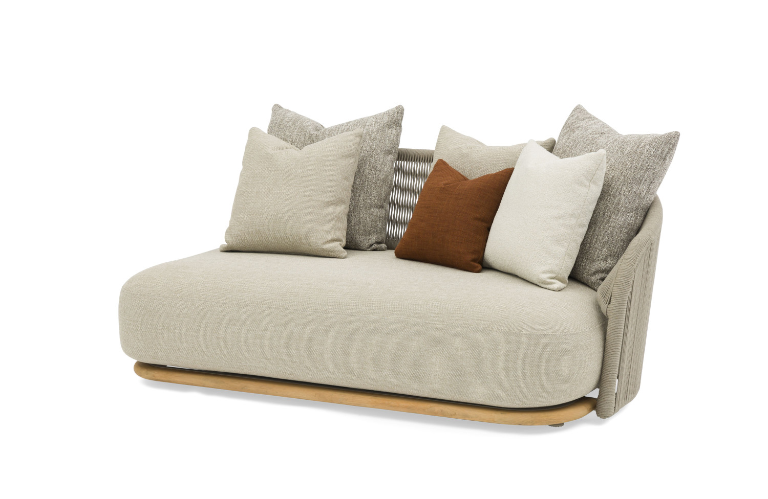 Coner set (with cushions) LAGOM WAVE Lm 82T Lm 83T Lm 84T Lm 85T Lm 86T / TAUPE