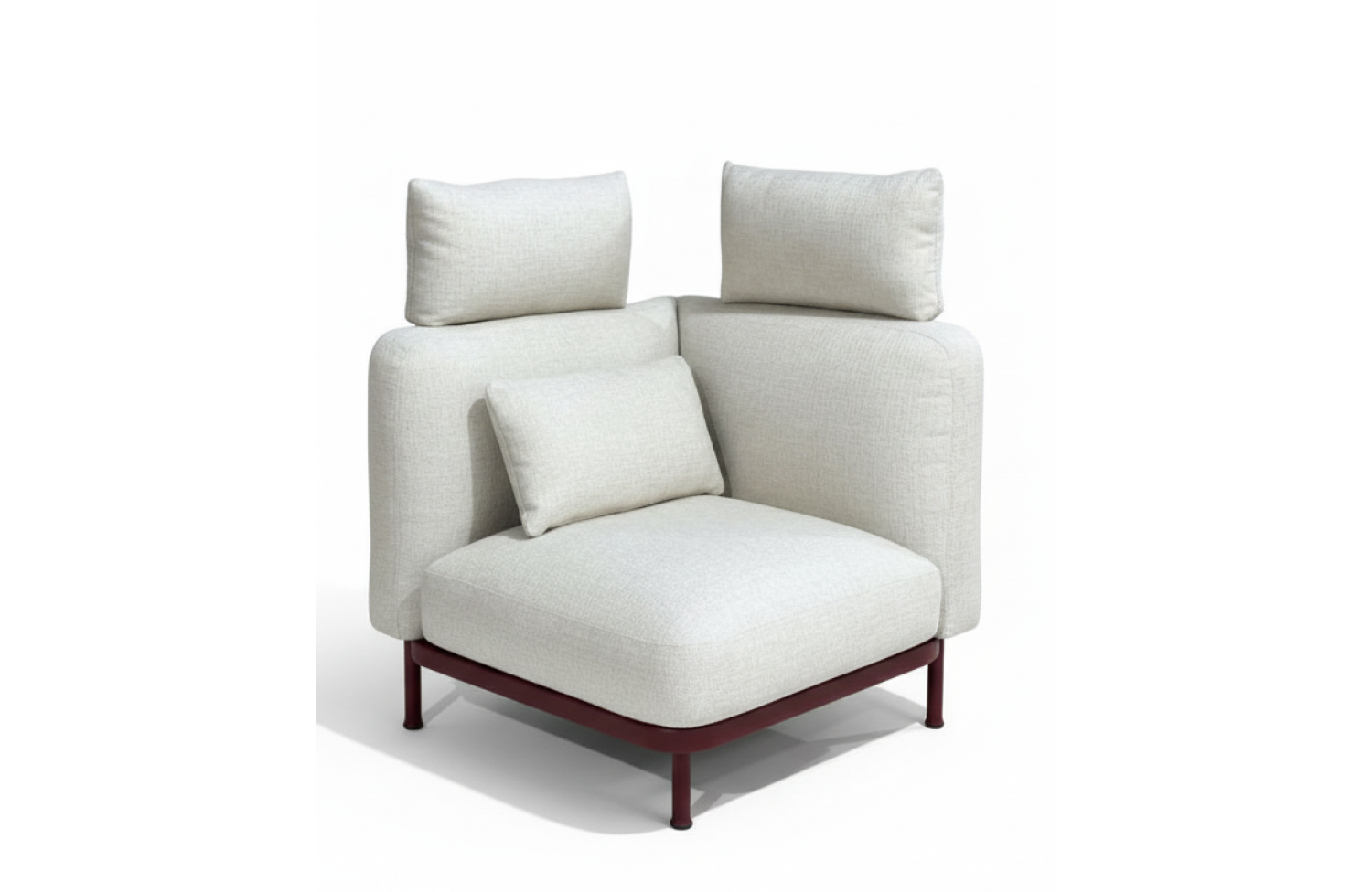 Кутовий комплект (з подушками) LAGOM CORAL Lm 70R Lm 71R Lm 72R Lm 73R / BURGUNDY