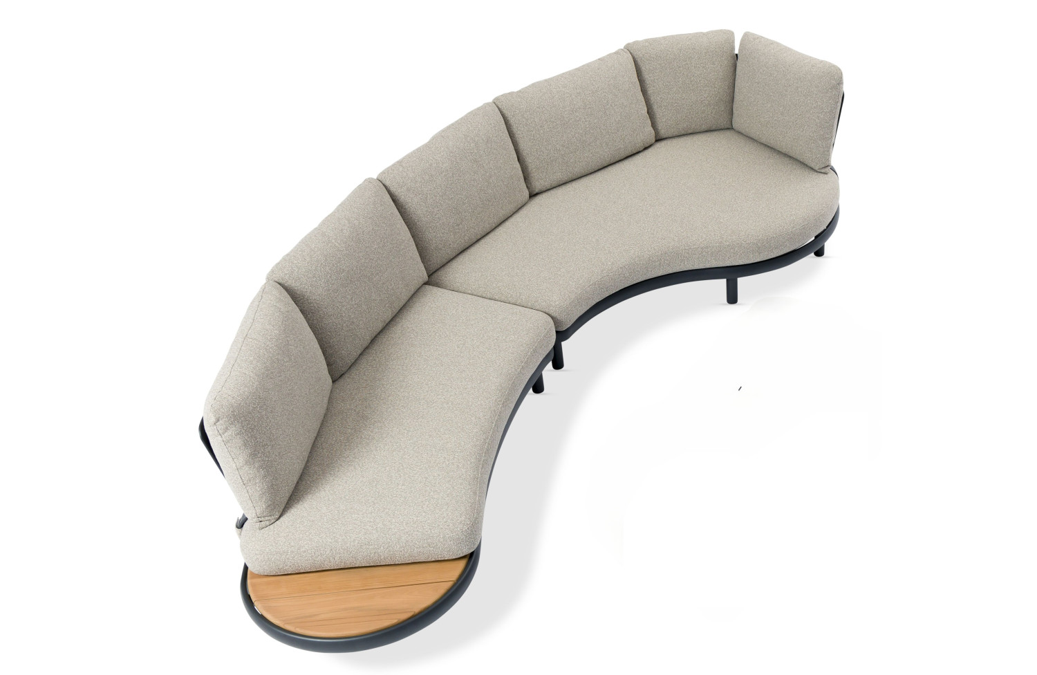 Кутовий комплект (з подушками) LAGOM CLOUD Lm 74G Lm 75G / ANTHRACITE