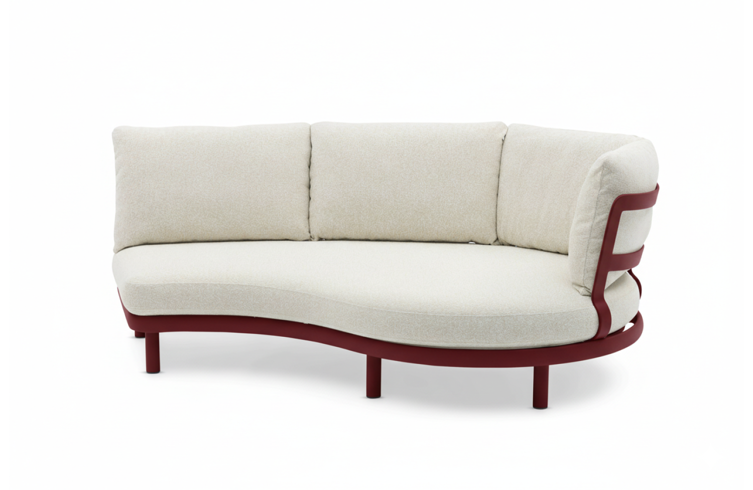 Кутовий комплект (з подушками) LAGOM CLOUD Lm 74R Lm 75R / BURGUNDY