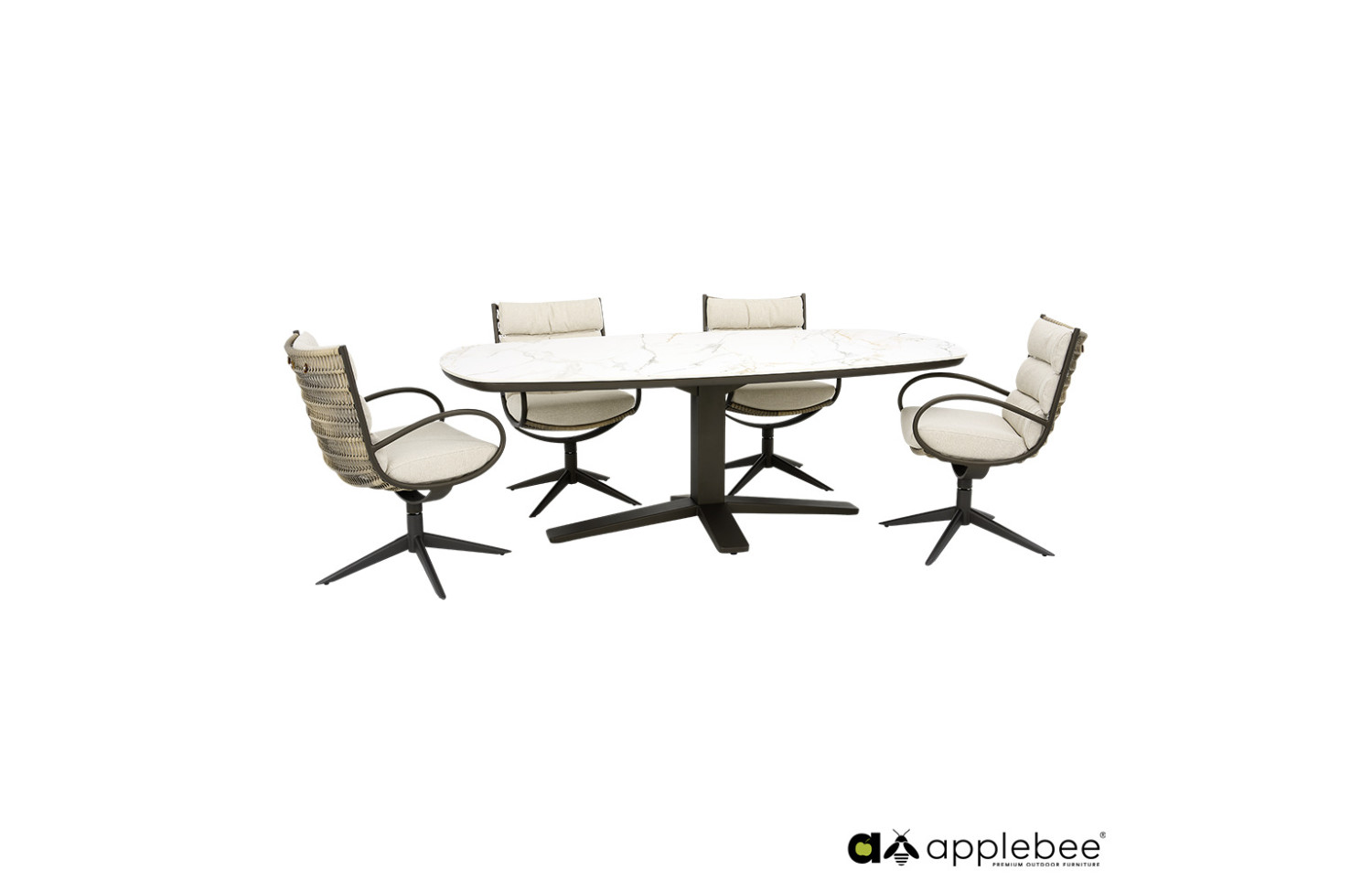 Dining Armchair (with cushions) APPLE BEE CAMP BAY 72000573 / BRONZE