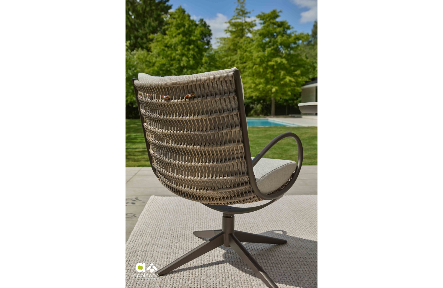 Dining Armchair (with cushions) APPLE BEE CAMP BAY 72000573 / BRONZE