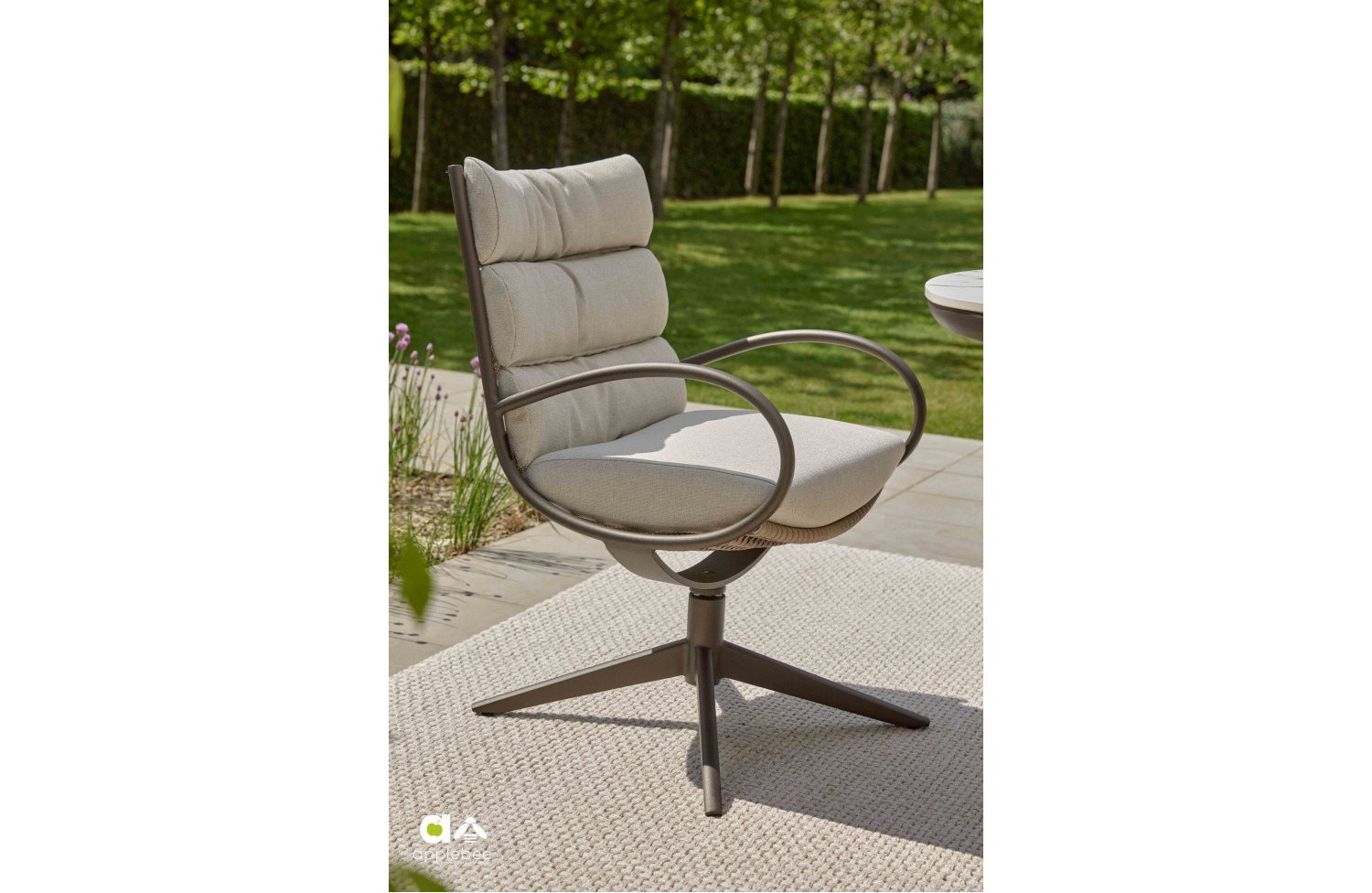 Dining Armchair (with cushions) APPLE BEE CAMP BAY 72000573 / BRONZE