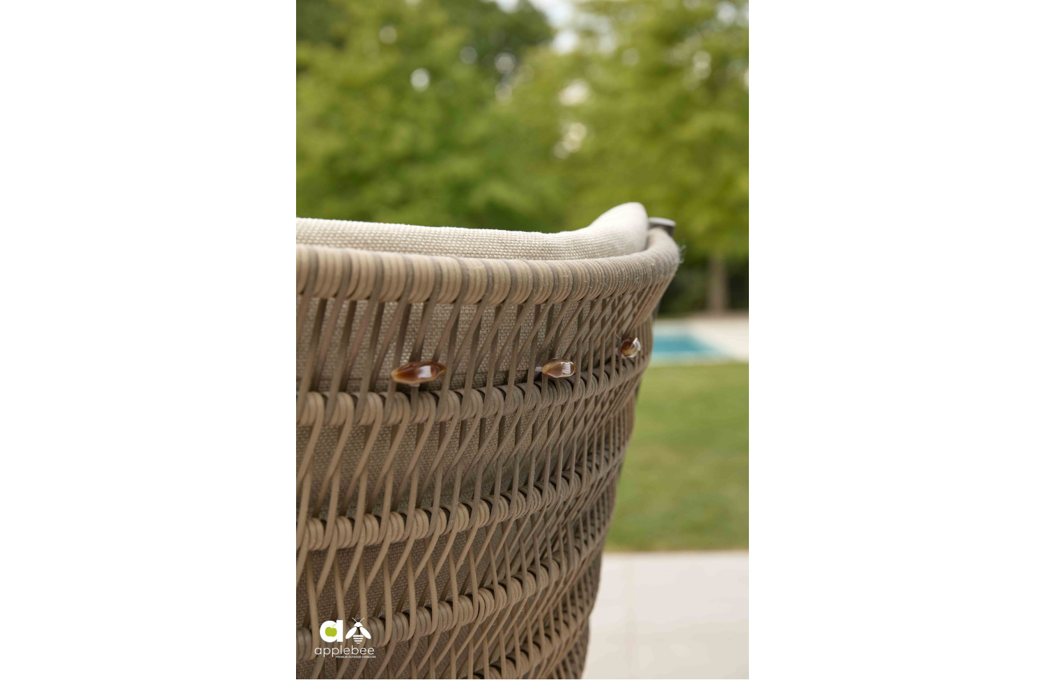 Dining Armchair (with cushions) APPLE BEE CAMP BAY 72000573 / BRONZE