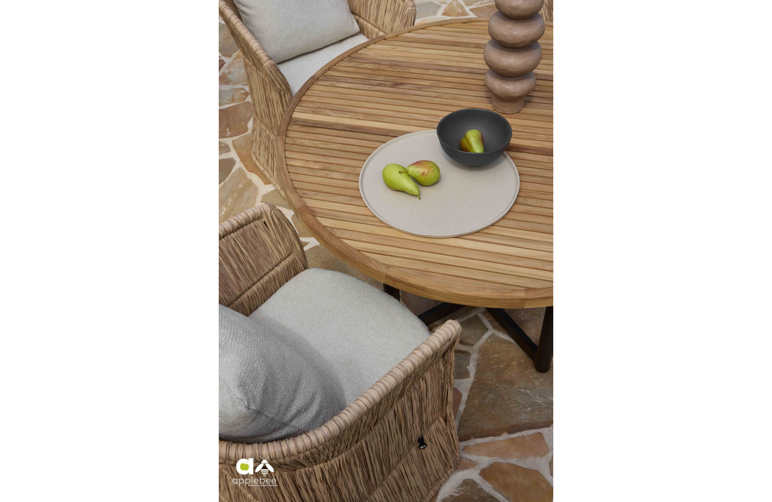 Dining Armchair (with cushions) APPLE BEE GILI 72000643