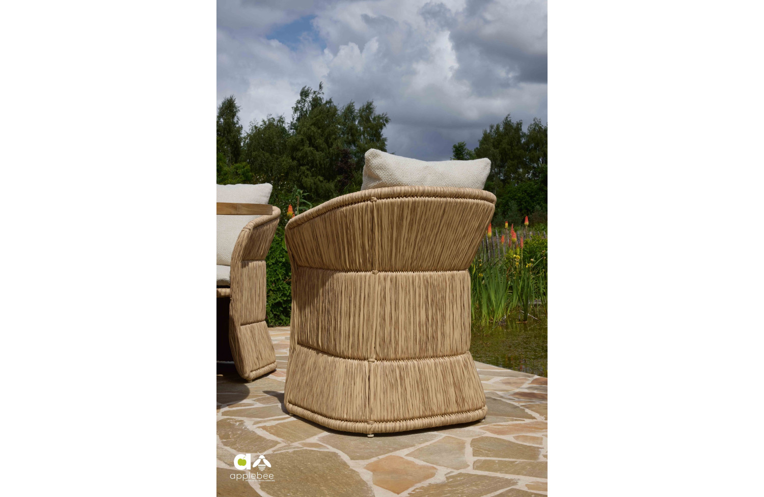 Dining Armchair (with cushions) APPLE BEE GILI 72000643