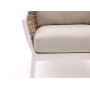 Lounge set (with cushions) APPLE BEE MILOU WHITE 70000625 (2 pcs) / 70000626 (1 pc) / 70000628 (1 pc) / 70000629 (1 pc)