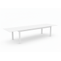 Extension dining table 266-330-395 SKANDI SK 12W / WHITE