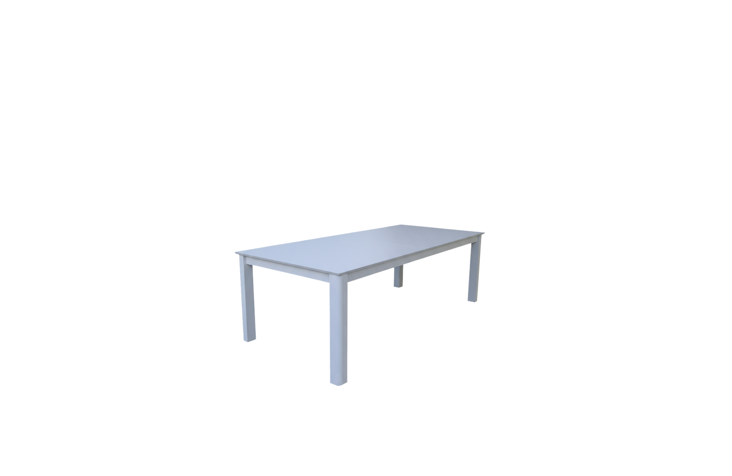 Extension dining table 266-330-395 SKANDI SK 12W / WHITE