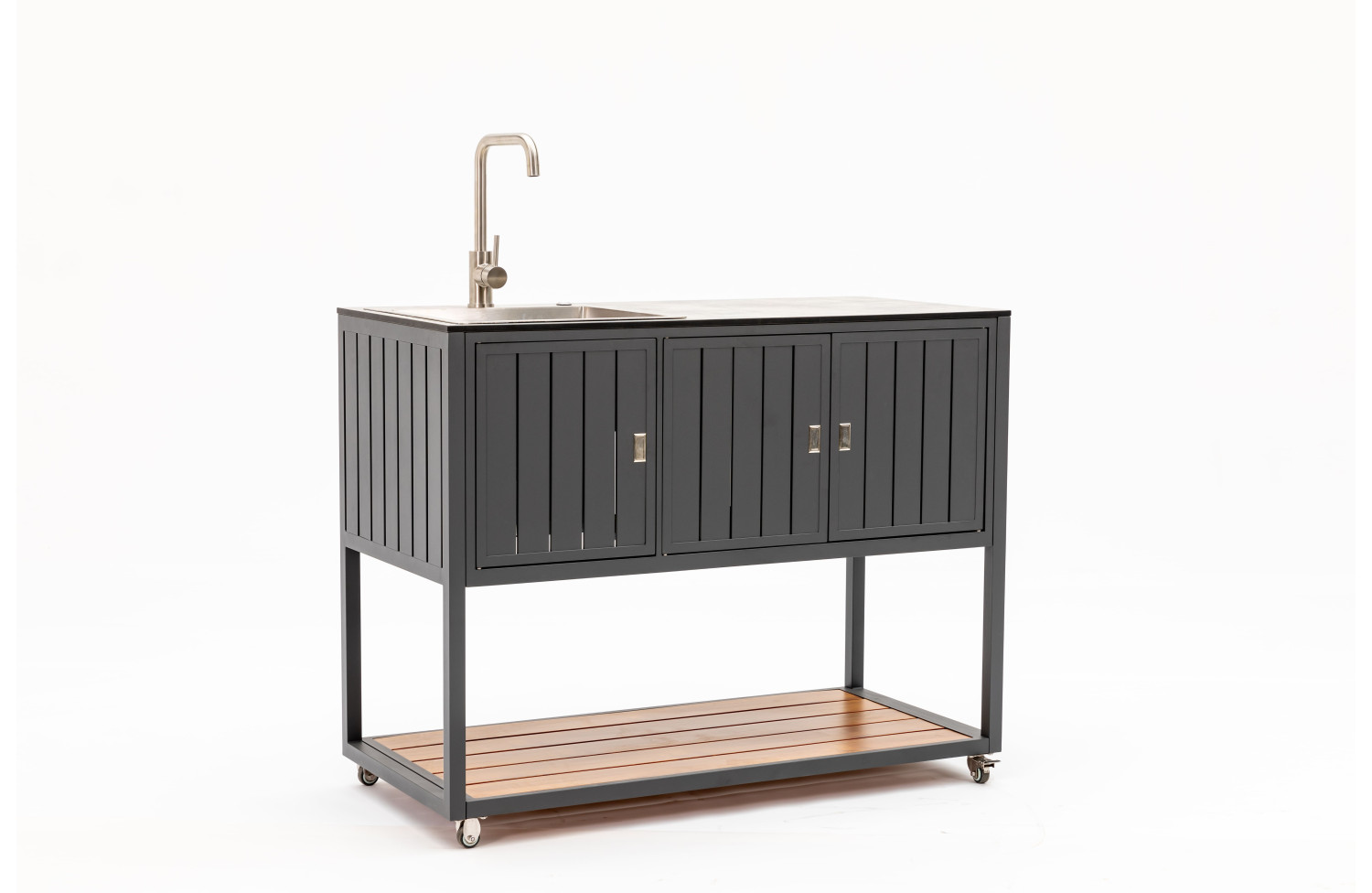 Outdoor sink unit (with wheels) / MATERA MT 06G / ANTRACITE