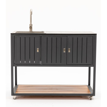Outdoor sink unit (with wheels) / MATERA MT 06G / ANTRACITE