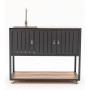 Outdoor sink unit (with wheels) / MATERA MT 06G / ANTRACITE