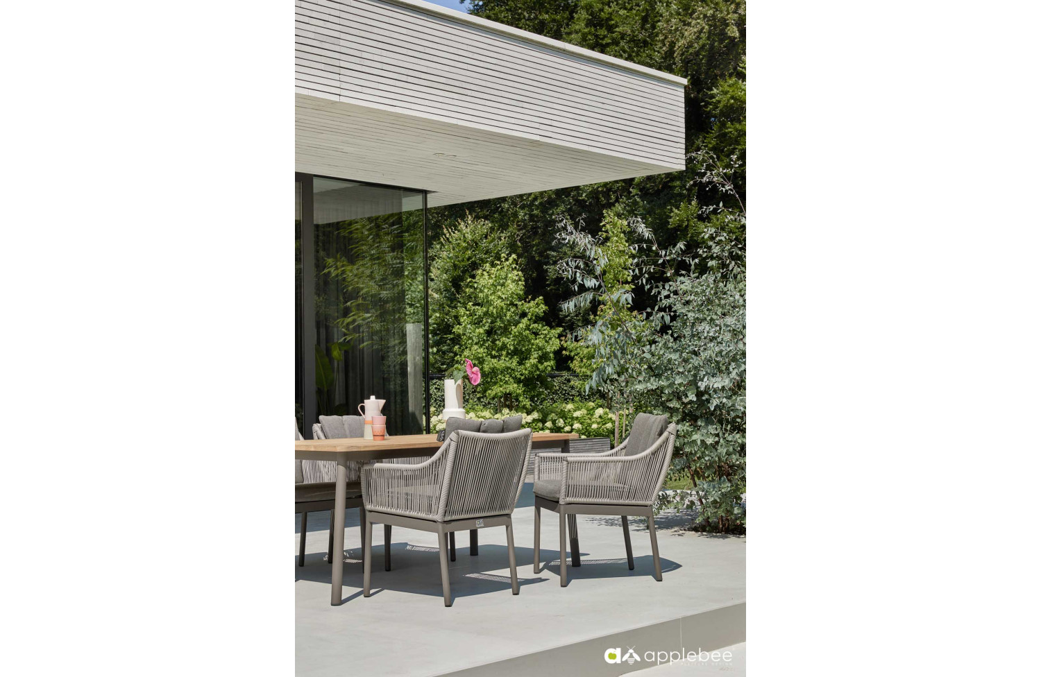 Dining Set (with cushions) APPLE BEE BIJOU 70001652 (1 pc) / 70001570 (4 pcs)