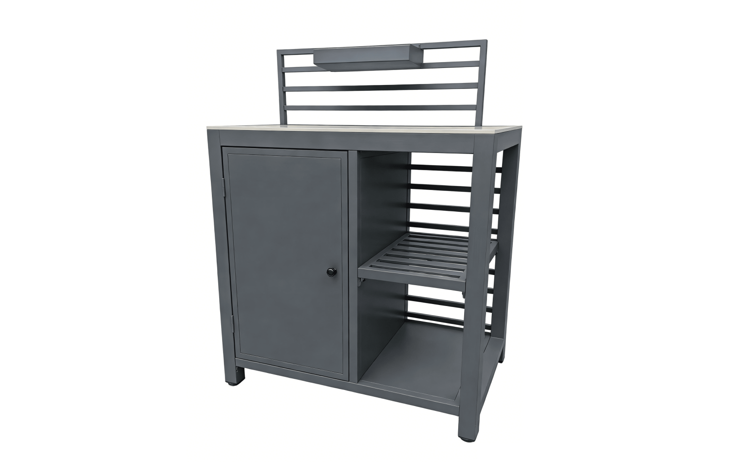 Outdoor Kitchen set with a sink MATERA MT 02G / MT 03G / MT 04G / ANTHRACITE