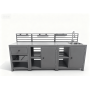 Outdoor Kitchen set with a sink MATERA MT 02G / MT 03G / MT 04G / ANTHRACITE
