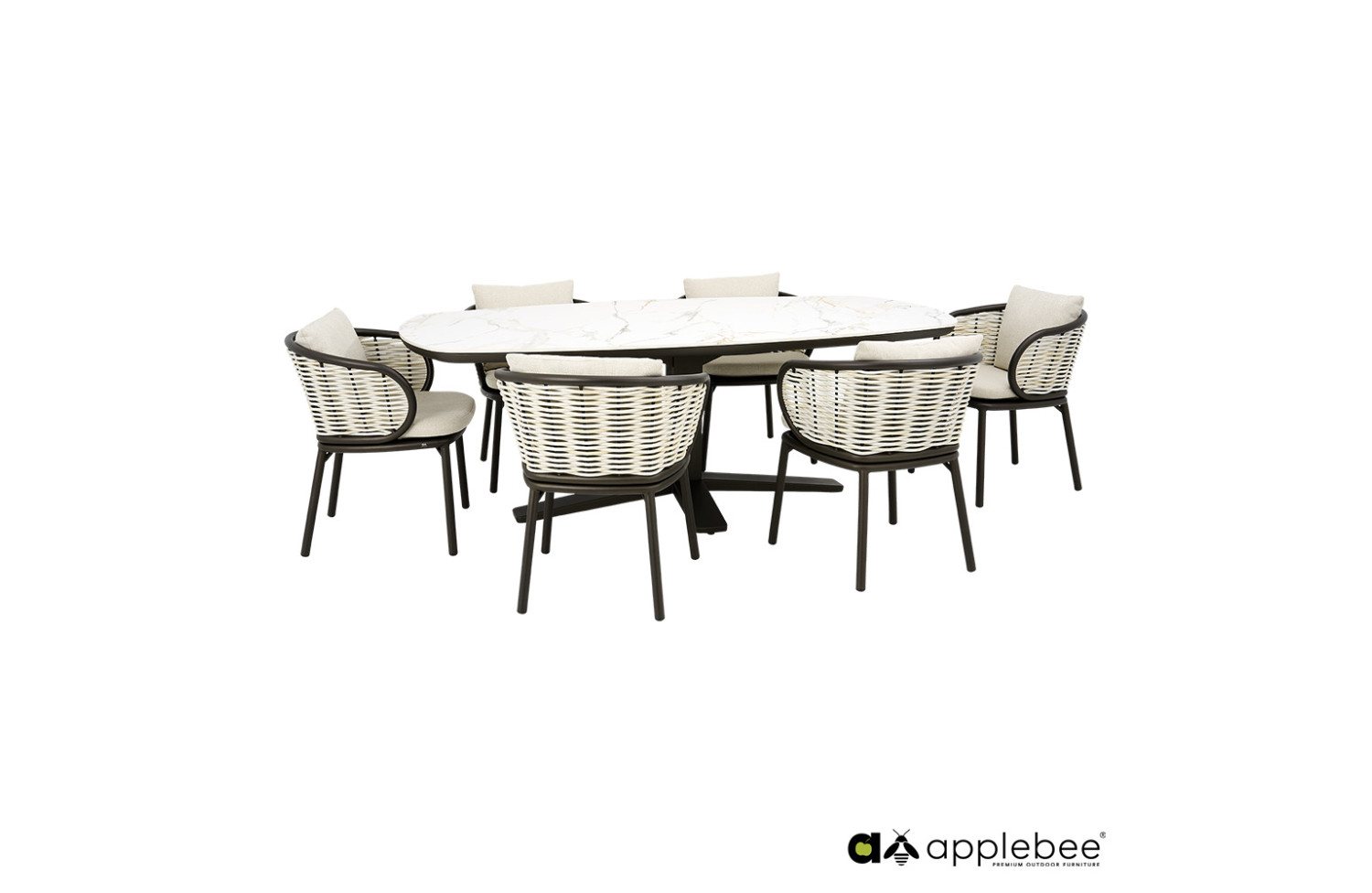 Dining Armchair (with cushions) PINE KEY 72000651 / BRONZE