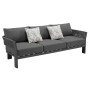 3-seater sofa (with cushions) HIGOLD BORROMEO 205443 / 20542243 / BLACK