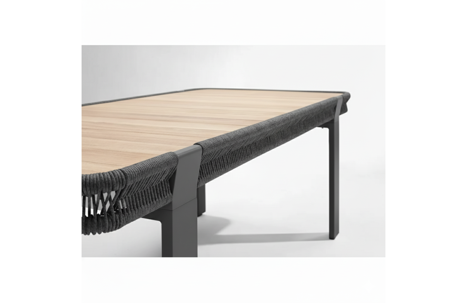 Coffee table 120 (teak) HIGOLD BORROMEO 205483 / 20544083 / BLACK