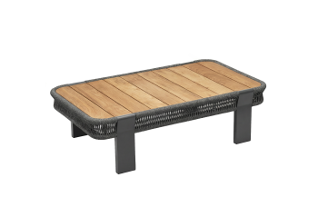 Coffee table 120 (teak) HIGOLD BORROMEO 205483 / 20544083 / BLACK